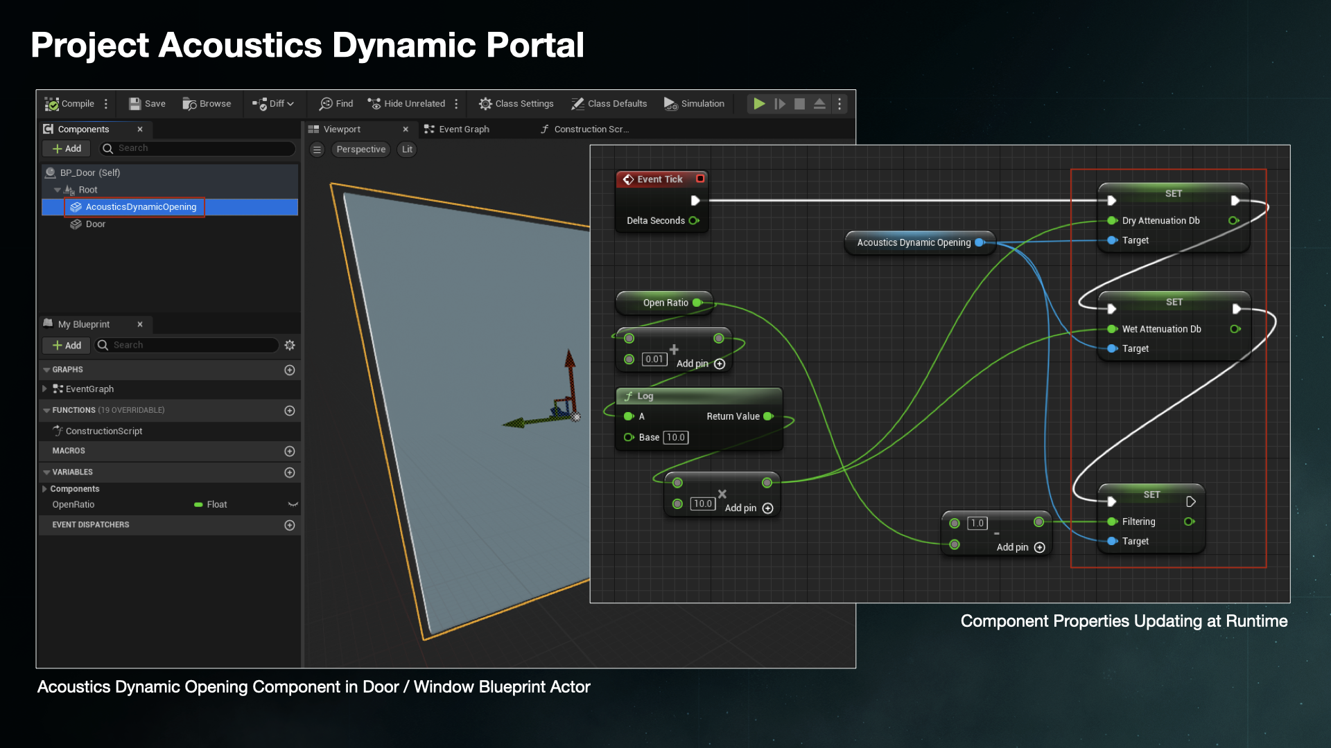 Project Acoustics Dynamic Portal