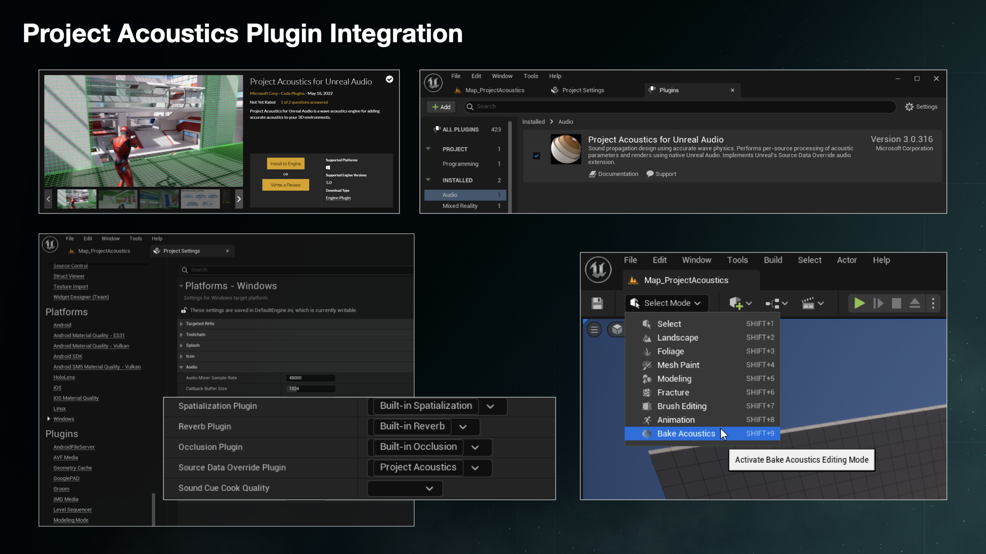 Project Acoustics Plugin Integration